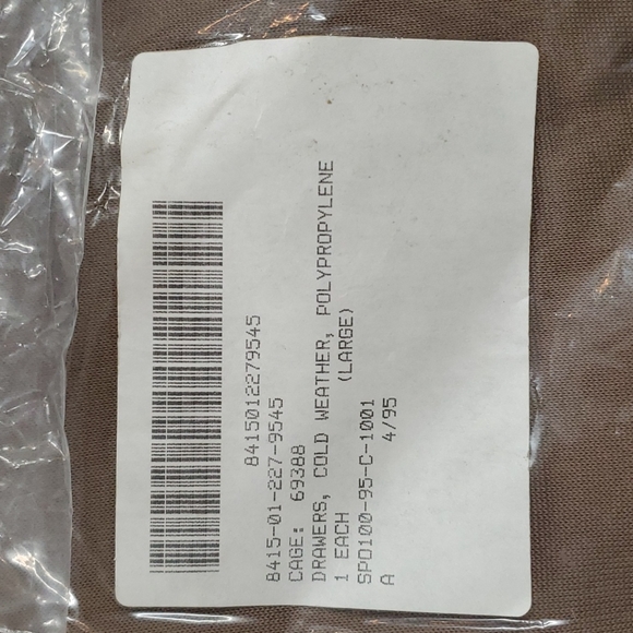 Wind Gap Knitwear Underwear & Socks Polypropylene Insulted Drawers